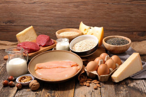 assorted food high in protein
